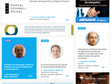 Tablet Screenshot of abogados.com.ar