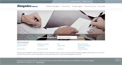 Desktop Screenshot of abogados.com.co